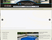 Tablet Screenshot of ottawalandscapemasters.com